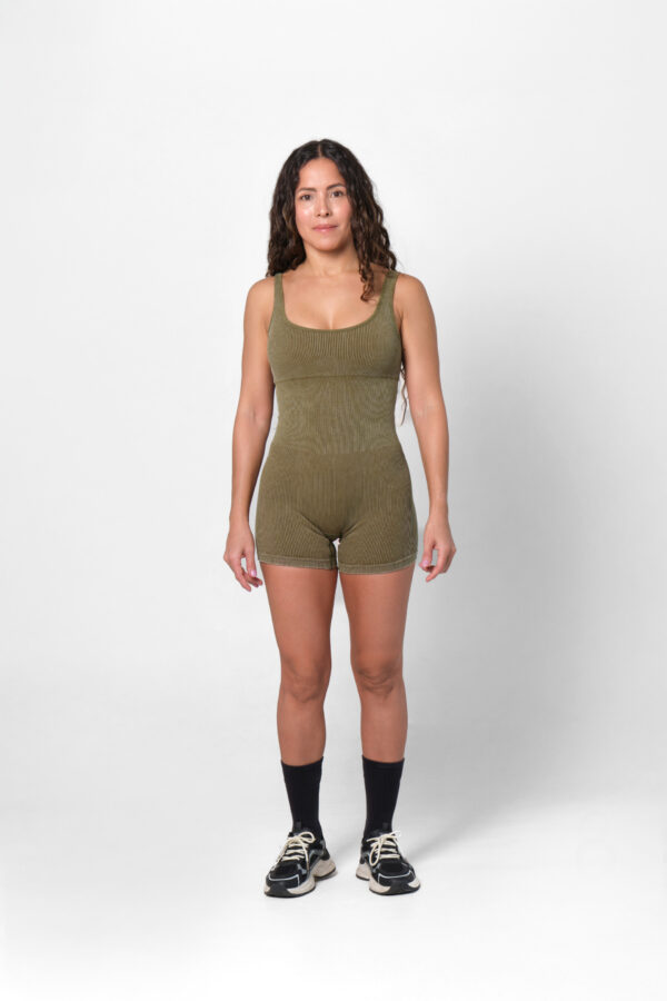 Onesie Structura - Verde Oliva