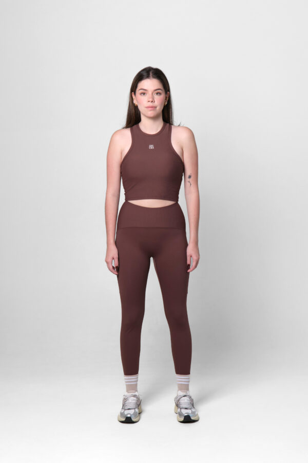 Core Top Halter - Marrón