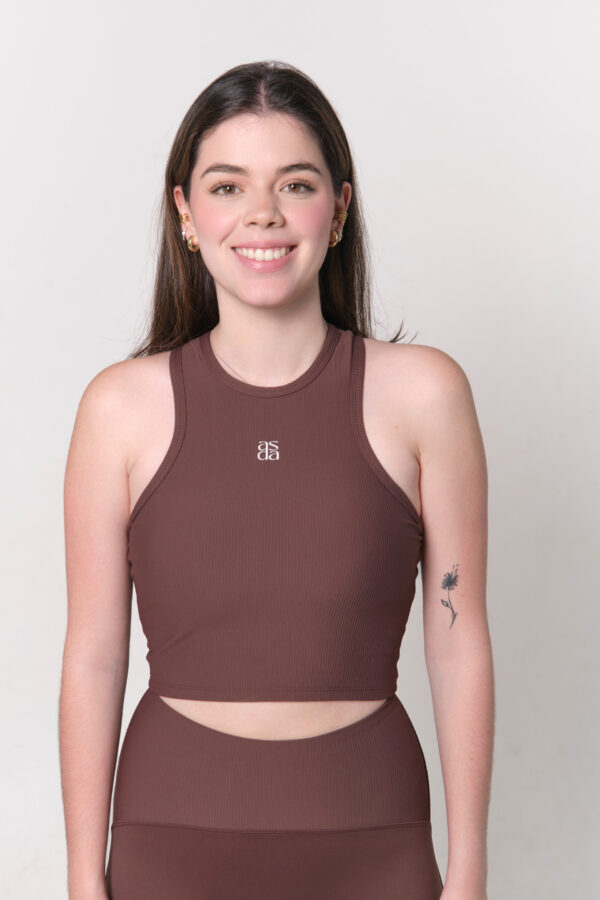 Core Top Halter - Marrón - Image 2