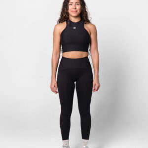 Core Top Halter - Negro